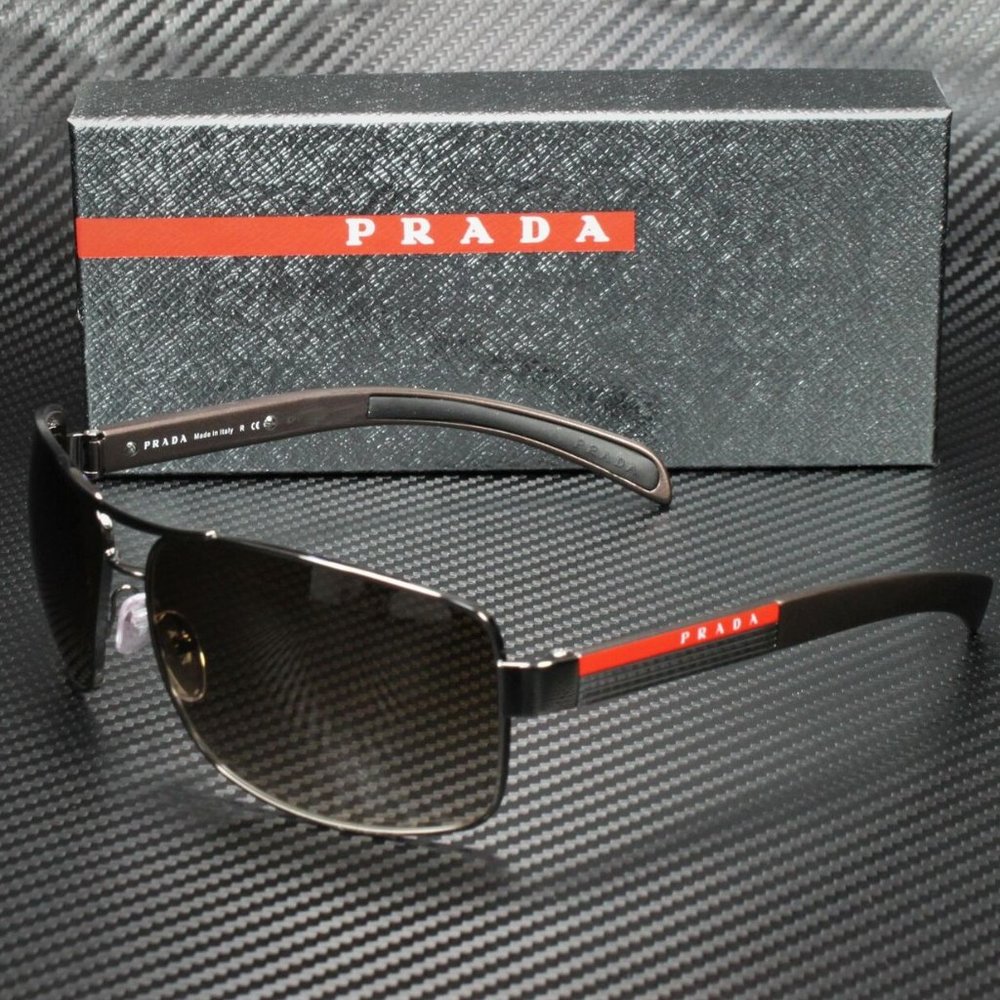 Prada 65mm Gradient Men's Sunglasses